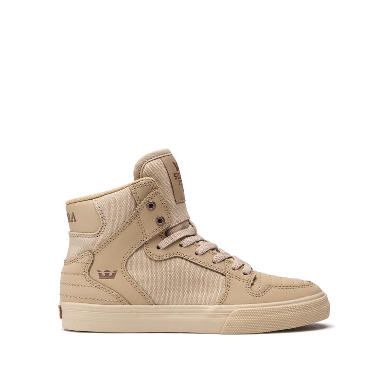 Supra VAIDER Sneaker High Kinder Beige Lagerverkauf VYJHU9764